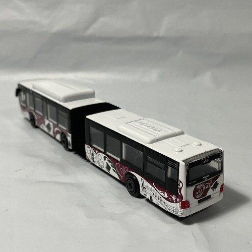 Diecast Majorette Bus Man lion's City Collectibles Model White Color Scale 1/110 - Picture 5 of 6