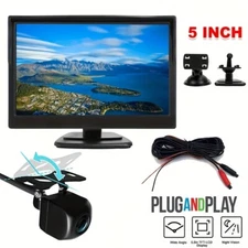 5-inch car reversing camera rearview mirror vehicle parking reversing camera