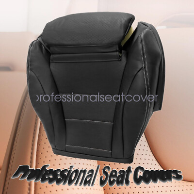 Driver Bottom Seat Cover Black For 2015-2021 Mercedes-Benz W205 GLC300 GLC350