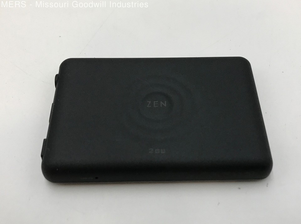 Creative Zen MP3 Player DVPFL0001 & Accessories eBay