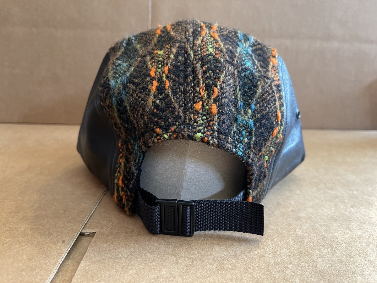 Supreme Diamond Tweed Camp Cap Orange O/S F/W 13 | eBay