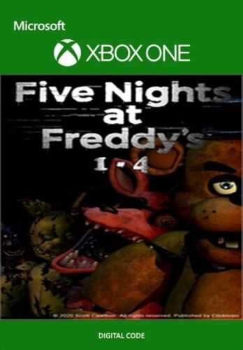 five nights at freddy's 1/2/3/4 Xbox One Mídia Digital - ALNGAMES