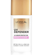 L  Oreal Paris UV Defender Sunscreen SPF 50 PA  Protector Serum Bright  Clear