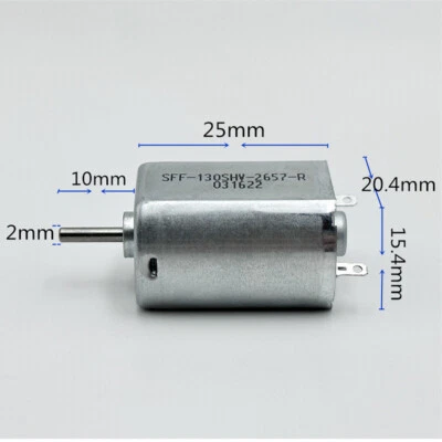 MARKENLOS Mini FF-130SH-2657 Electric Motor DC 1.5V-5V Metal Brush RC Boat four-wheel Car