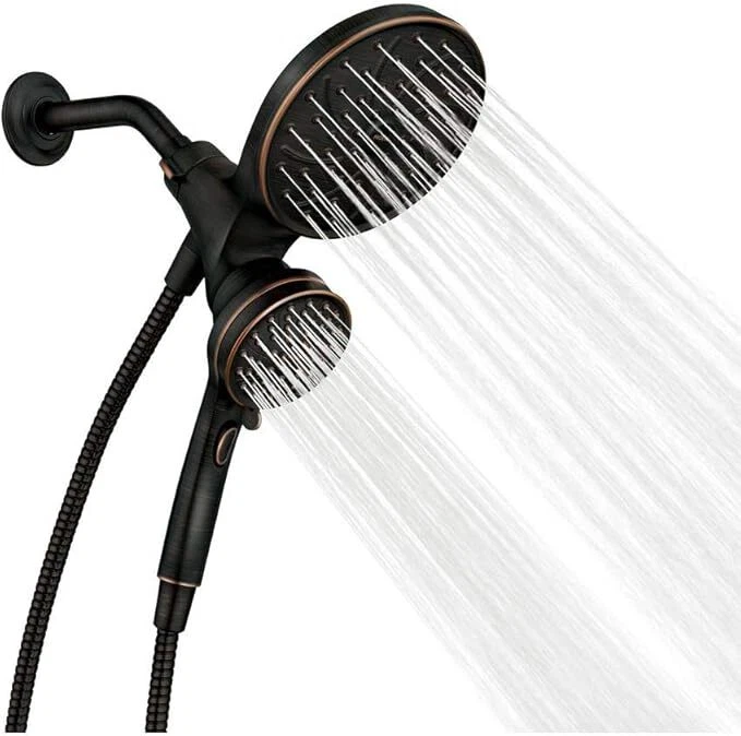 MOEN 82610BRB Mediterranean Bronze Single Handle 6-Spray Handheld Shower Faucet - Image 2 of 4