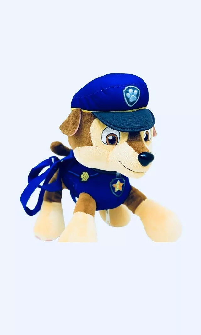Nickelodeon Paw Patrol Ready for Action Boys Chase Plush Backpack