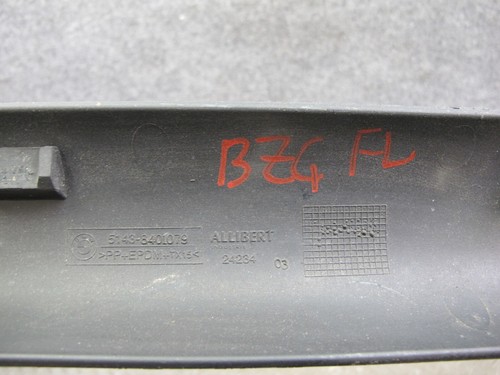 96-02 BMW E36/7 Z3 ROADSTER SET OF 2 FRONT A PILLAR TRIM COVER PANEL BLACK OEM - Picture 2 of 21