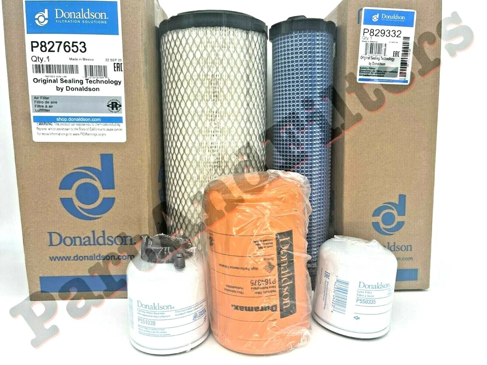 Комплект фильтров для технического обслуживания Bobcat 863 863G 864 873 873G 883 гидравлический блок - Изображение 2 из 2