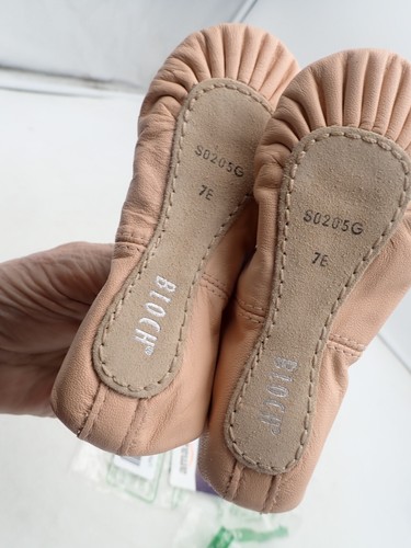 Bloch Dance Mädchen Dansoft Vollsohle Leder Ballett Slipper/Schuh, rosa, 7 x-breit - Bild 5 von 5