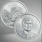 1 oz 45th & 47th President Donald J. Trump Silver Round .999 Fine (BU) Lot of 1