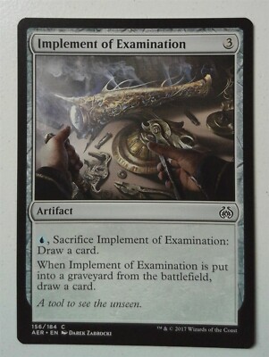 Implement of Examination *PLAYSET* Magic MtG x4 Aether Revolt