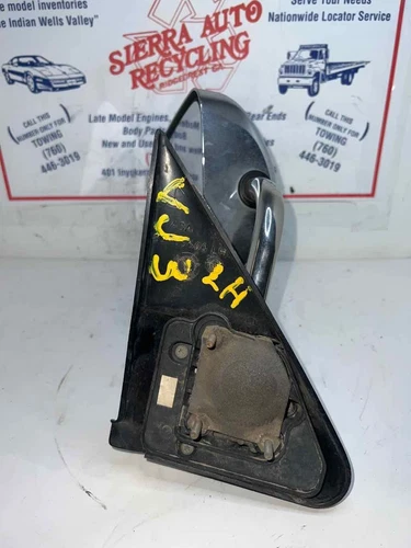 94-01 Dodge P/U 1500 Left Door Mirror OEM Chrome Manual 7X10" Wide Door Mounting