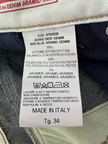 Ducati/Dianese - Deep Denim Technical Jeans, Size 34 - Mens Motorbike Pants - Afbeelding 12 van 12