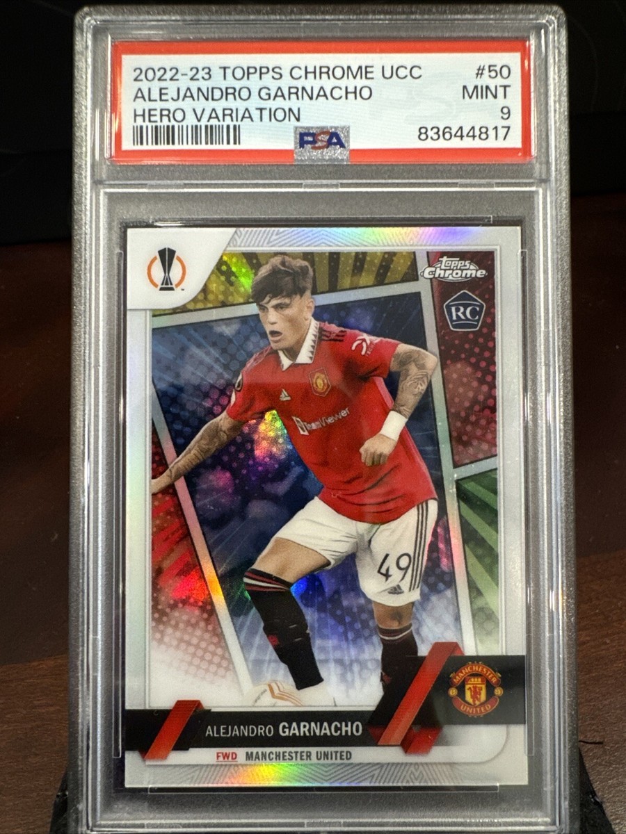 Topps inception 22-23 ガルナチョ RC ルーキー マンU ALEJANDRO GARNACHO 2022-23 TOPPS CHROME UEFA CLUB