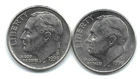 1998-P + D Uncirculated Roosevelt Dimes Both Business Types!