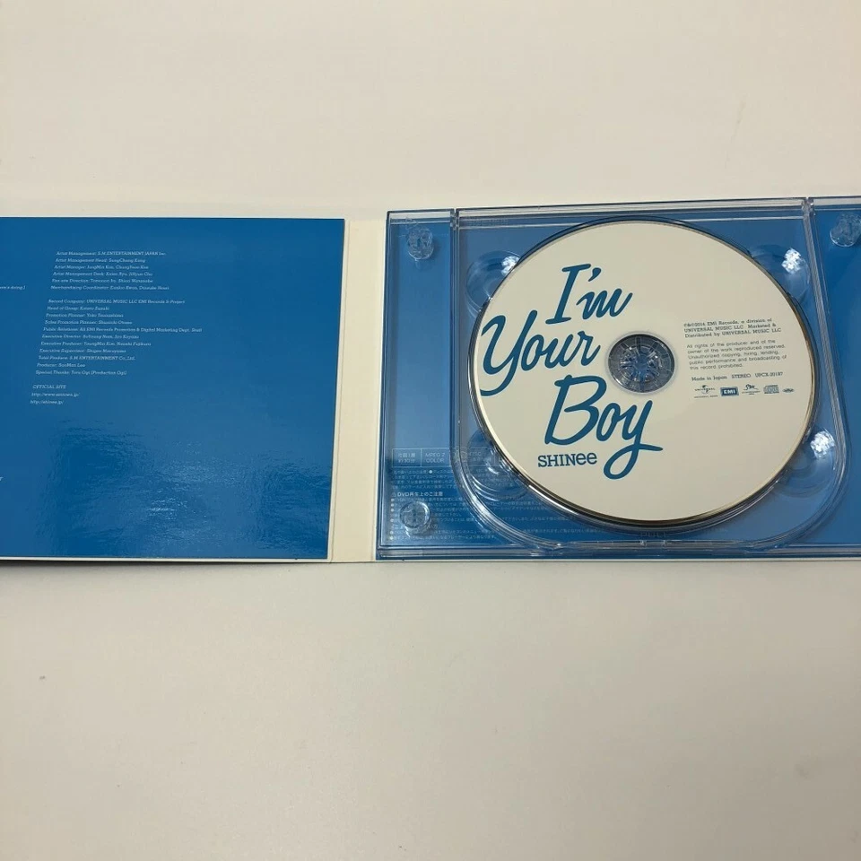 SHINee I'm Your Boy Type A JAPAN CD + DVD First Limited Edition - Image 4 of 4