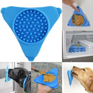 Silicone Pet Treater For Dogs Wall Mounted Lick Pad Slow Feeder