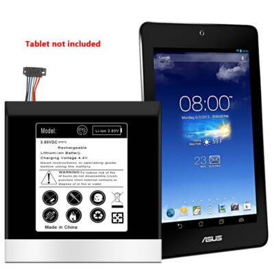 Large Capacity 3970mAh Substitutable Battery Tool for ASUS Memo Pad HD 7 ME173X