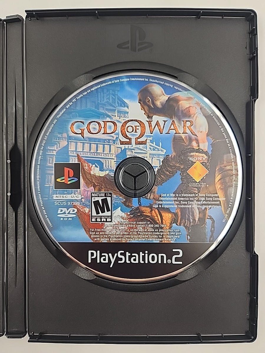 God of War I & II【中古美品・PS2北米版】 GOD OF WAR SONY PLAYSTATION 2 GREATEST HITS PS2 COMPLETE IN