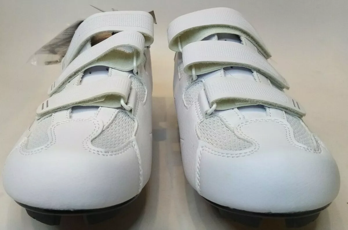 Tommaso Women s Pista 100 Delta Cycling Shoe White Silver 11 US NEW IN BOX