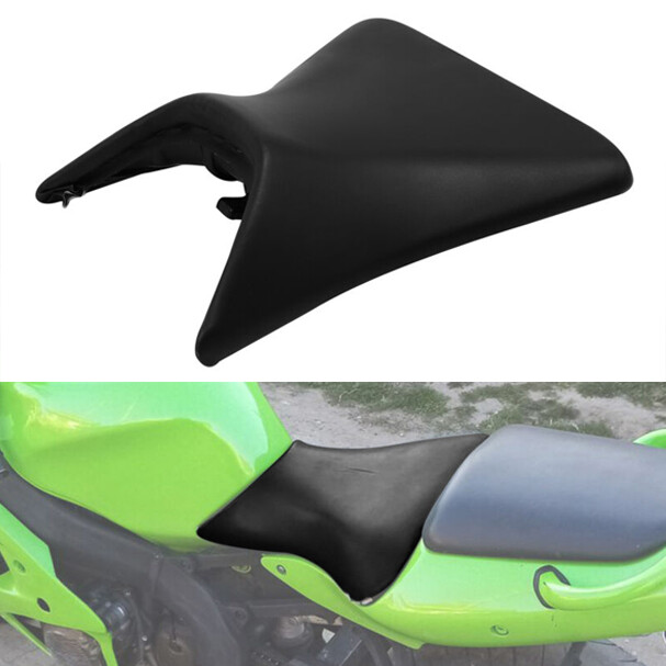 Black Front Driver Seat Fits For Kawasaki NINJA ZX6R ZX600 ZX636