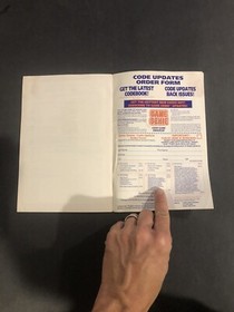 Nintendo NES Game genie Code update Book Vol 2 No 1