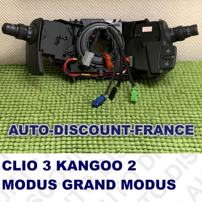 Contacteur tournant volant pour Renault Clio 3 et Modus