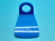 LEGO Minifigure Blue Hard Plastic Cape Body Wear Part 4524 Castle