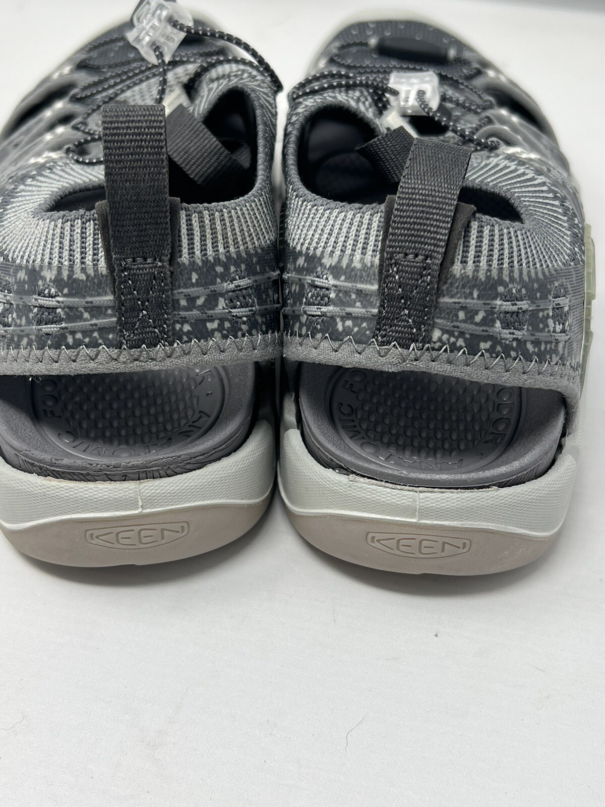 KEEN 'Evofit One' Gray Camo Sport Hiking Sandals Made In USA Women's Sz