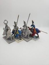 4x chevaliers du royaume Bretonnien Warhammer - OOP Rares