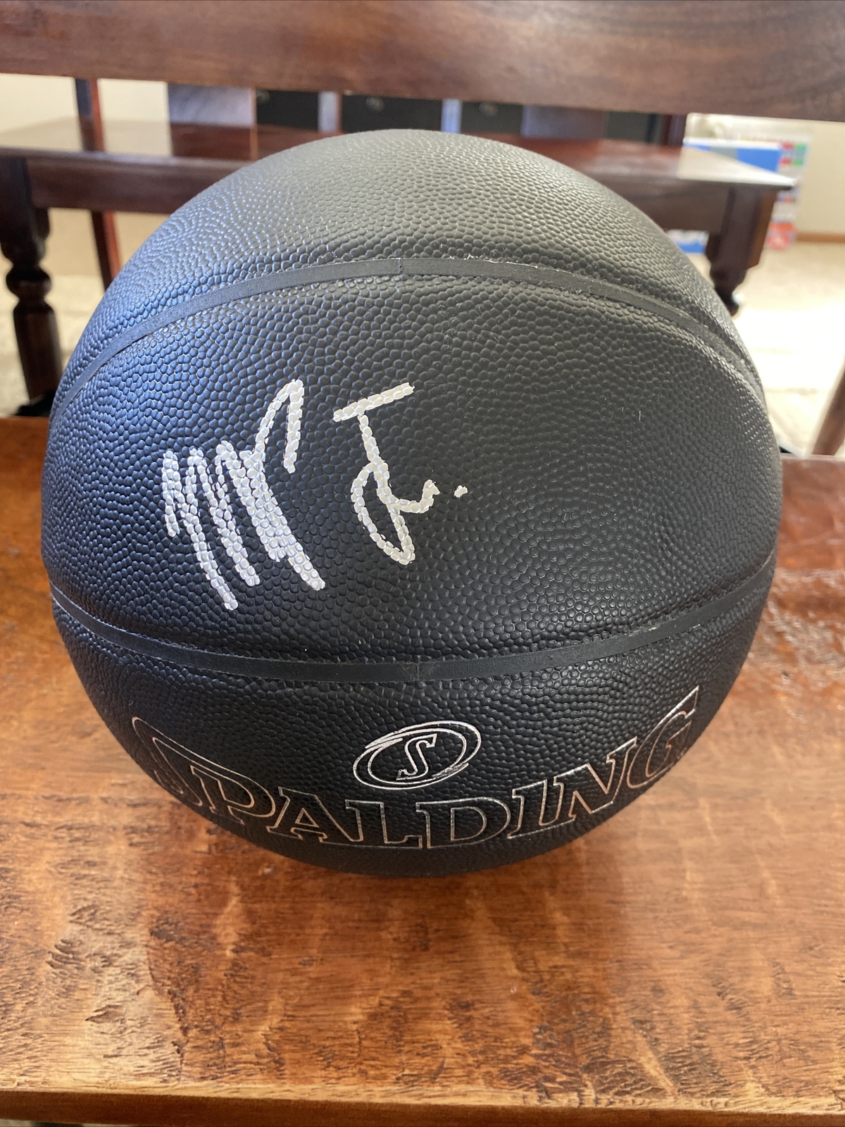 Michael Porter Jr Autographed Signed Denver Nuggets Black Basketball Psa Dna Coa 