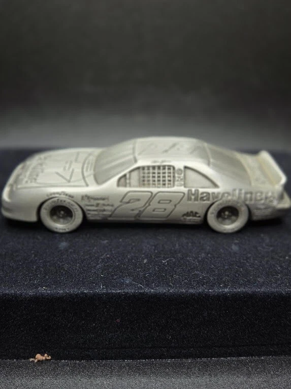 Dale Jarrett #28 1995 Acción RCCA Western Auto Vintage Peltre 1/43 Foto 4 de 4