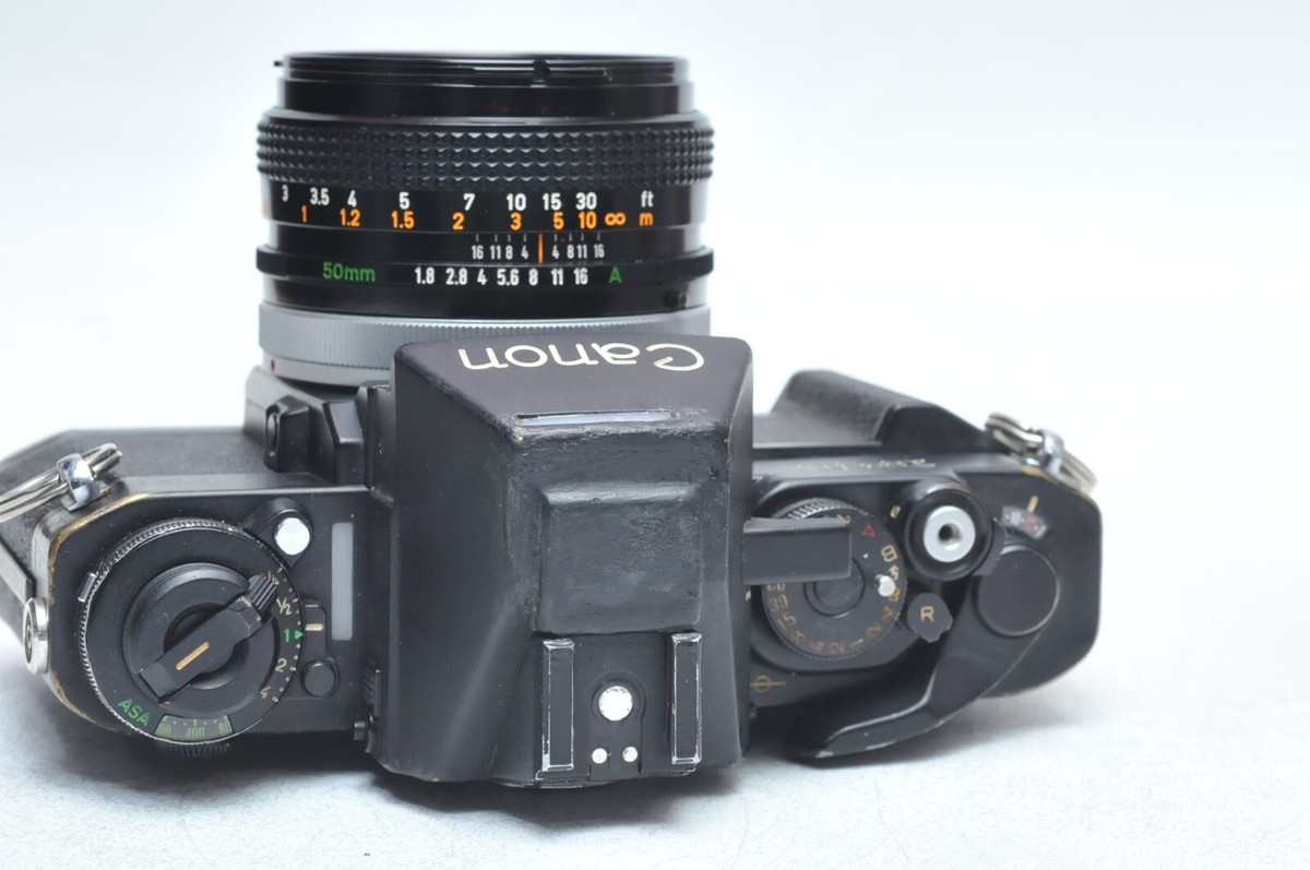 Canon F1N/F-1N 35mm SLR Film Camera Body W/FD 50mm F1.8 Lens Canon F1N/F-1N 35mm SLR Film Camera Body W/FD 50mm F1.8 Lens