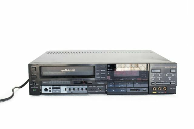 Sony SL-HF860D Super Betamax HI-FI Video Cassette Recorder for sale ...