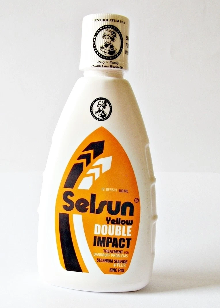 Selsun Yellow Dandruff Treatment Shampoo Selenium Sulfide Zinc Pto 100ml