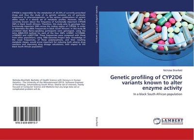 Genetic profiling of CYP2D6 variants known to alter enzyme activity Nicholas Bra
