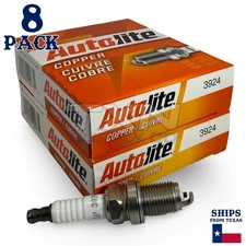 Autolite 3924 Copper Core Spark Plugs - 8 Pack