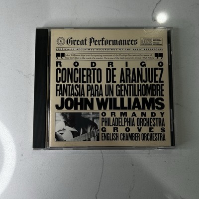 John Williams Concierto de Aranjuez CD Rodrigo Fantasia Philadelphia Orchestra
