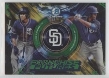 2019 Bowman Draft Green Refractor 55/99 CJ Abrams Joshua Mears #AM 0a17