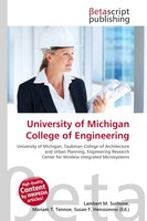 University Of Michigan College Of Engineering Lambert M. Surhone (U. A.) Buch