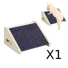 Dog Ramp for Stairs Stair Wedge Pet Climbing Ramp Slope Solid Wood Construction