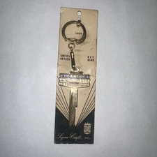 NOS Vintage New 1968 Signa-Craft Chevrolet  Key Blank