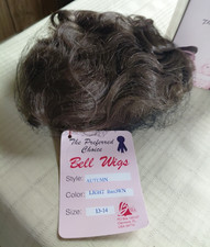 NOS Bell Doll Wig Style Autumn, Light Brown, Size 13-14