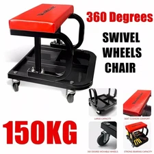WinHolder 330lbs Rolling Creeper Seat Garage Stool Mechanic Bench