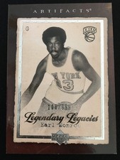 2007-08 Upper Deck Artifacts - Legendary Legacies Earl Monroe #168 108/999 HOF