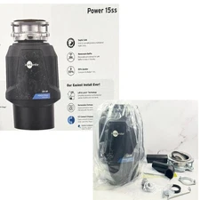 ⚓New/Open Box - InSinkErator Power Series Power 15ss 3/4hp Garbage Disposal⚓