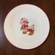 NEW Strawberry Shortcake Pasta Bowl/Plate 9 Ceramic Very Hard To Find