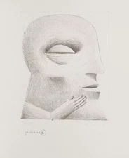 Horst Antes / autographed / color lithograph / 150 copies / 4