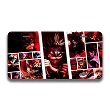 Asta Black Clover Weatherproof Anime License Plate 6" X 12"