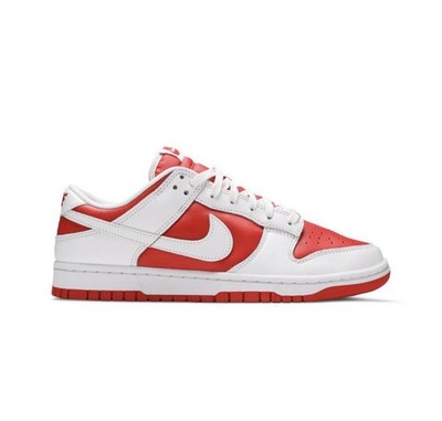 2021 Nike Dunk Low 'Championship Red' DD1391 600 Size 6